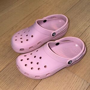 Womens Pink Crocs